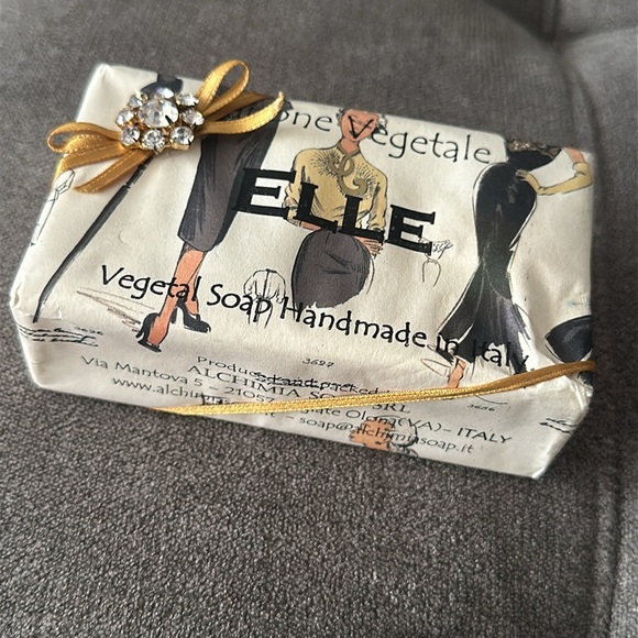 ALCHIMIA SOAP Made In Italy Sapone Vegetale Elle NEW - Picture 2 of 5